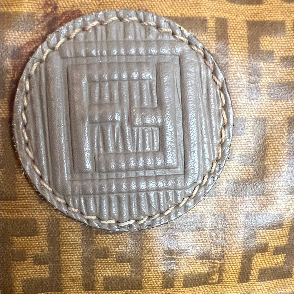 Fendi Tan Monogram Duffel Bag - Picture 15 of 15